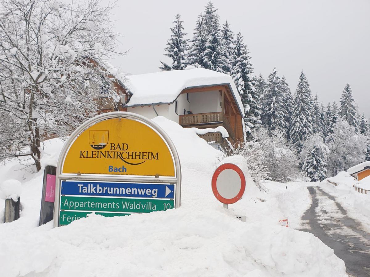 Waldvilla Bad Kleinkirchheim Exteriör bild